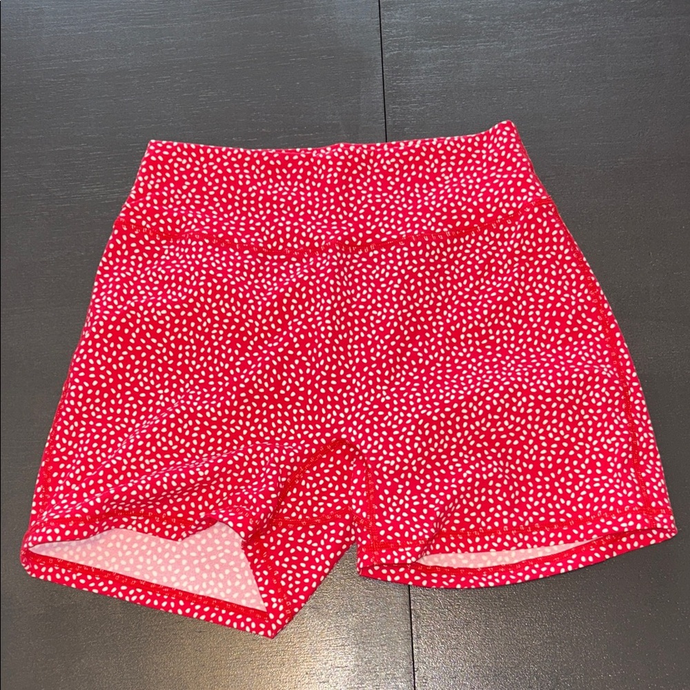 Buff bunny Red Polka Dot Women's Shorts medium